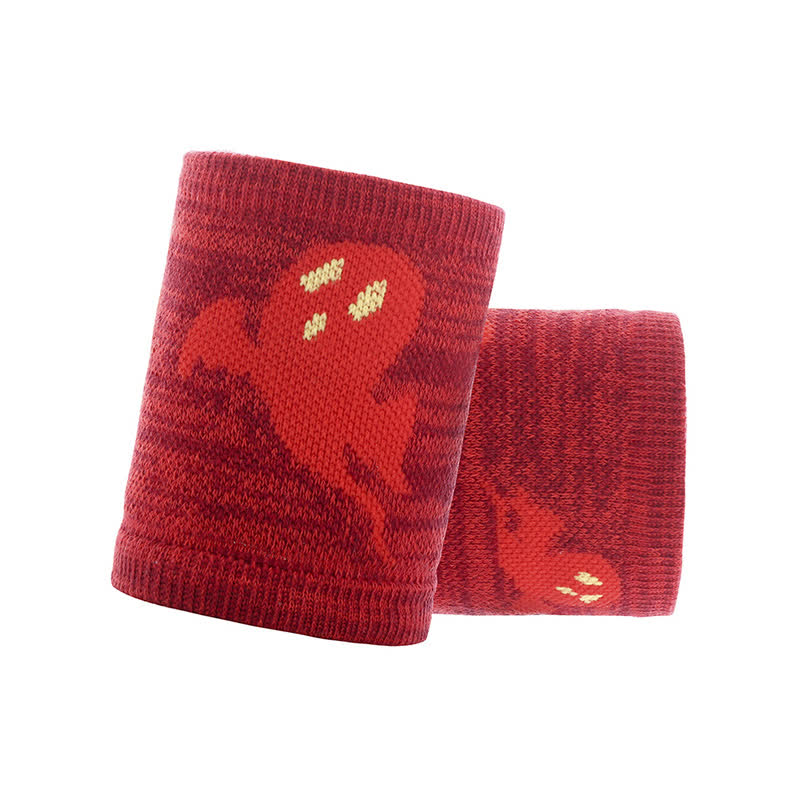 Cute Ghost Pattern Sports Wrist Sleeves(2 Pairs) - image 6