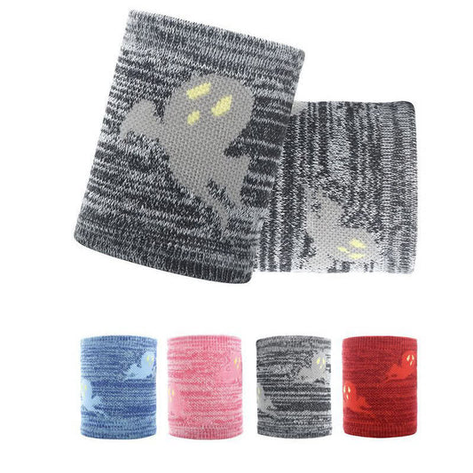 Cute Ghost Pattern Sports Wrist Sleeves(2 Pairs) - image 0