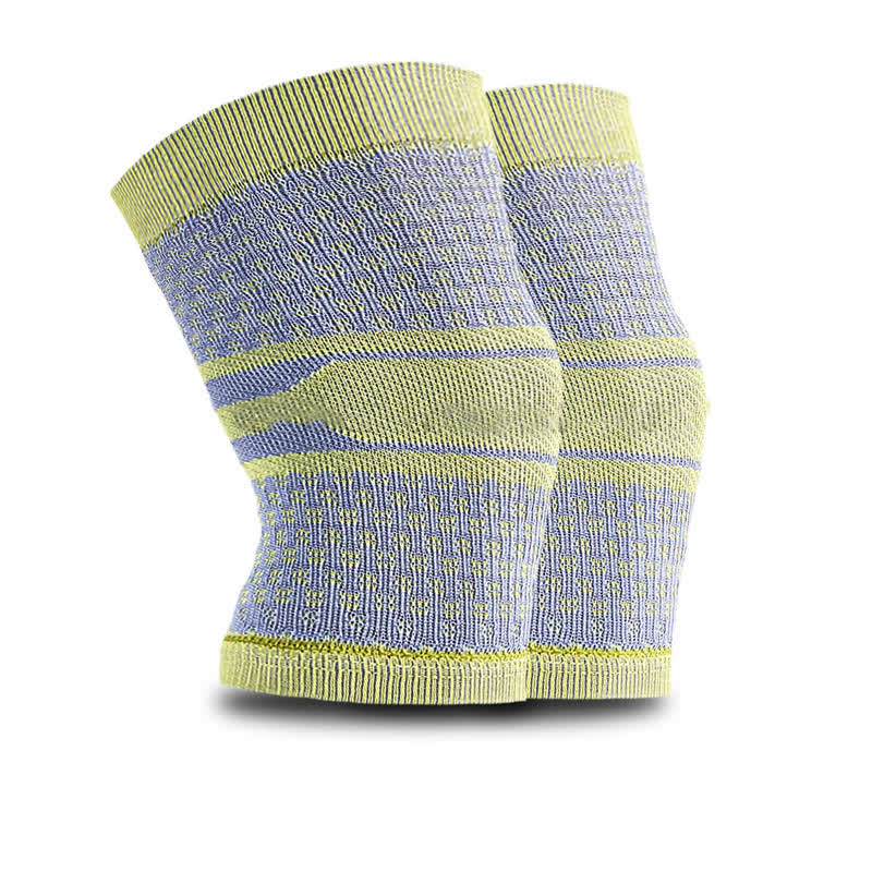 Thin Outdoor Sports Cycling Knee Pads - Green - L - image 6