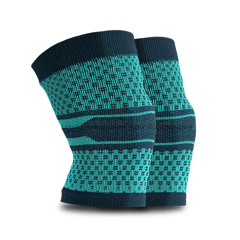 Thin Outdoor Sports Cycling Knee Pads - Lake Blue - L - image 7