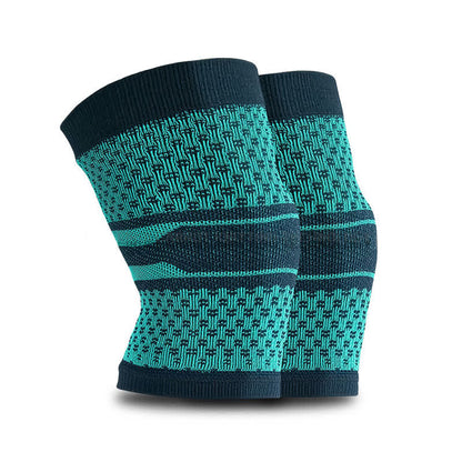 Thin Outdoor Sports Cycling Knee Pads - Lake Blue - L - image 7