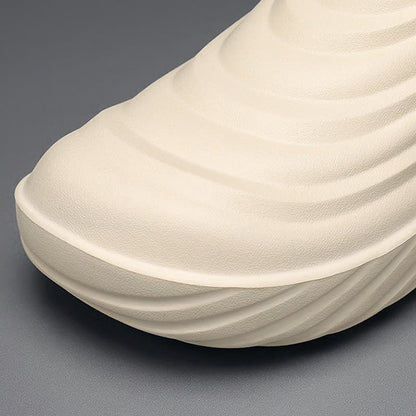 Solid Color Non-slip Waterproof Kitchen Shoes - image 9