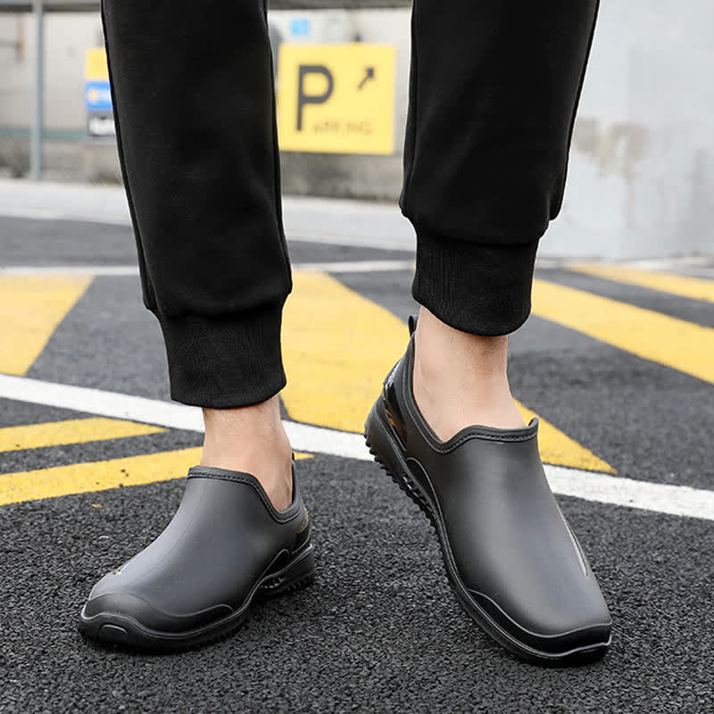 Solid Color Non-slip Waterproof Gardening Shoes - image 18