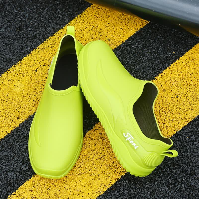 Solid Color Non-slip Waterproof Gardening Shoes - image 6