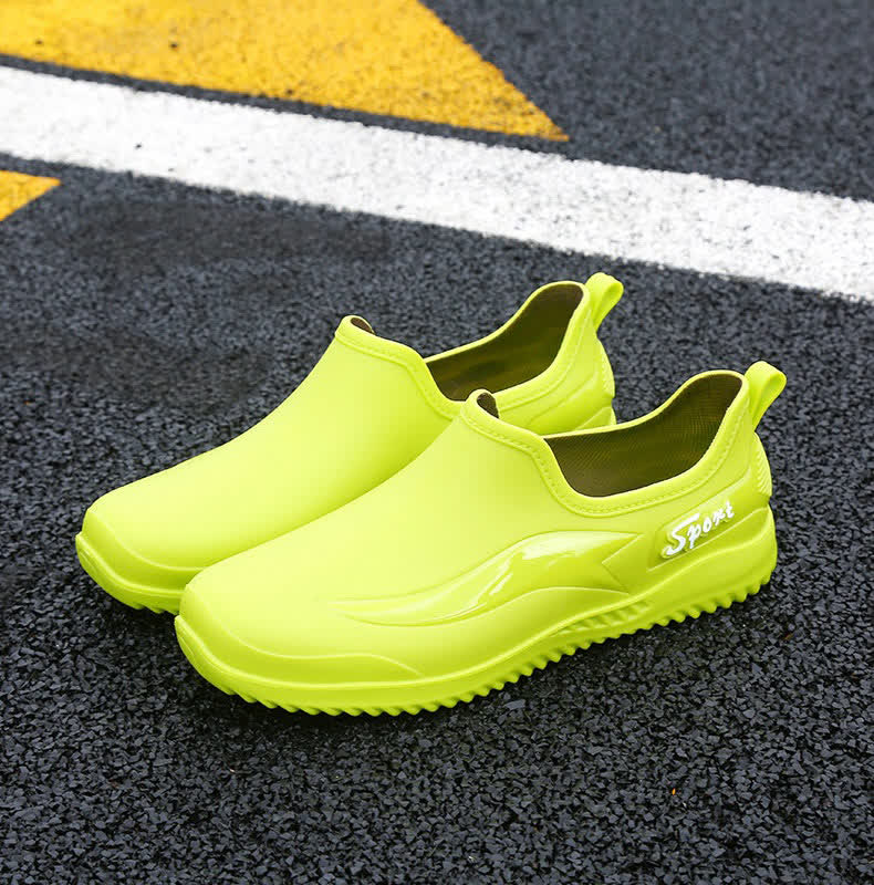Solid Color Non-slip Waterproof Gardening Shoes - image 7