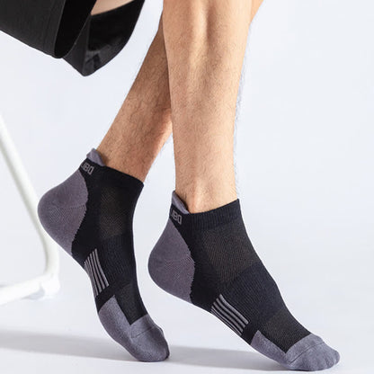 Sweat-wicking Breathable Sports Ankle Compression Socks(5 Pairs) - image 6