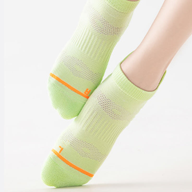 Cotton Sweat-wicking Sports Running Ankle Compression Socks(5 Pairs) - image 7