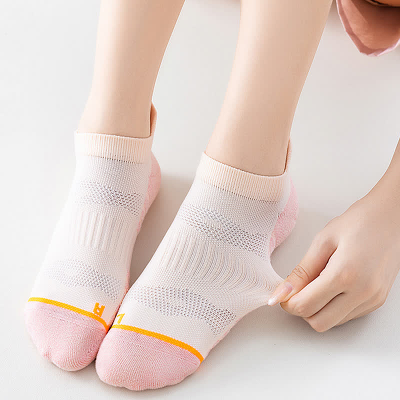 Cotton Sweat-wicking Sports Running Ankle Compression Socks(5 Pairs) - image 9