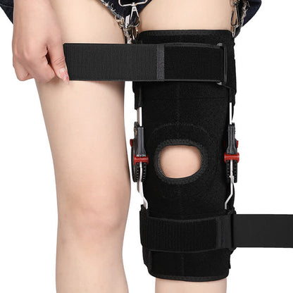 Knee Brace with Adjustable Bending Angle - Black - L - image 0