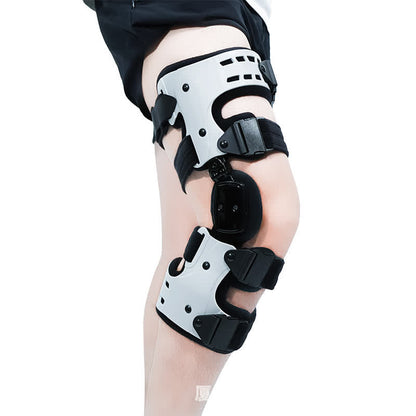 Adjustable Knee Rehabilitation Brace - White - Right - image 6