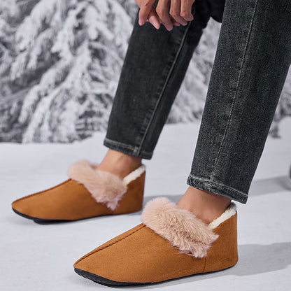 Plus Size Fluffy Non-slip Slippers - image 7