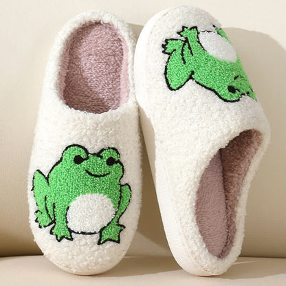 Plus Size Plush Animal Print Slippers - image 9