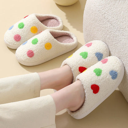 Plus Size Comfy Colorful Pattern Home Slippers - image 2