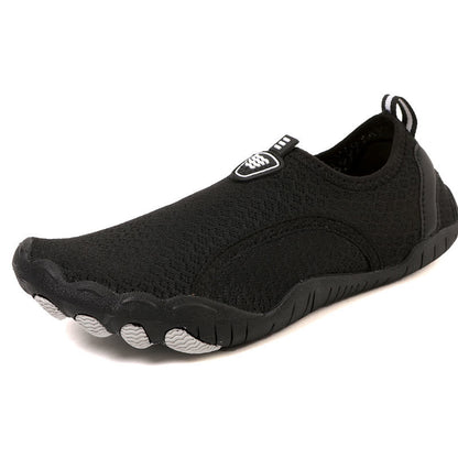 Plus Size Outdoor Beach Slippers - Black - EU47(US12.5) - image 15