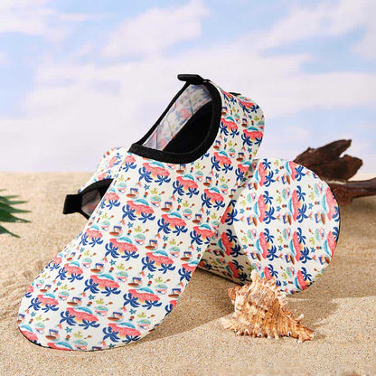 Colorful Pattern Non-slip Breathable Beach Slippers - image 14