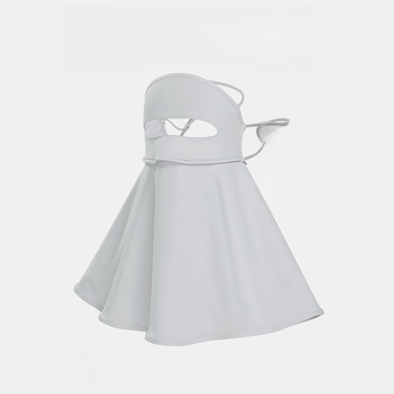 Full Face UV Protection Face Mask - Light Gray - One Size - image 7