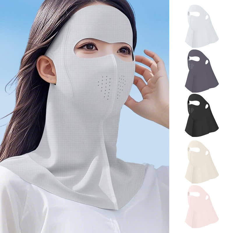 Full Face Neck Cover Sun Protection Mask - image 0