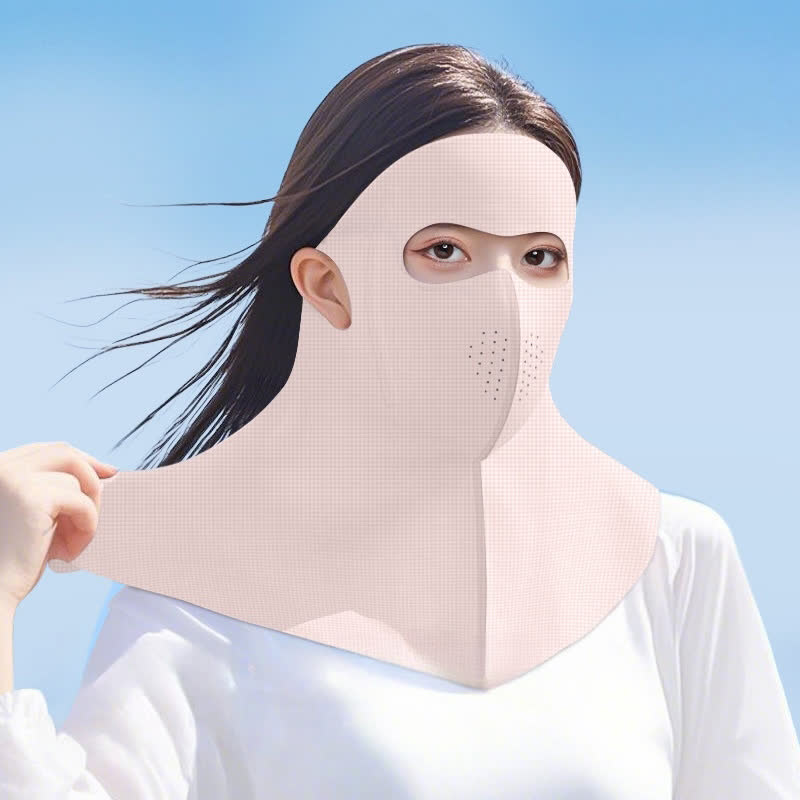 Full Face Neck Cover Sun Protection Mask - image 1