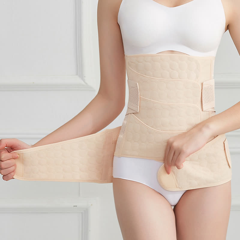 Solid Color Breathable Belly Belt Set - image 1