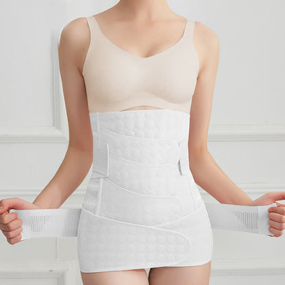 Solid Color Breathable Belly Belt Set - image 13