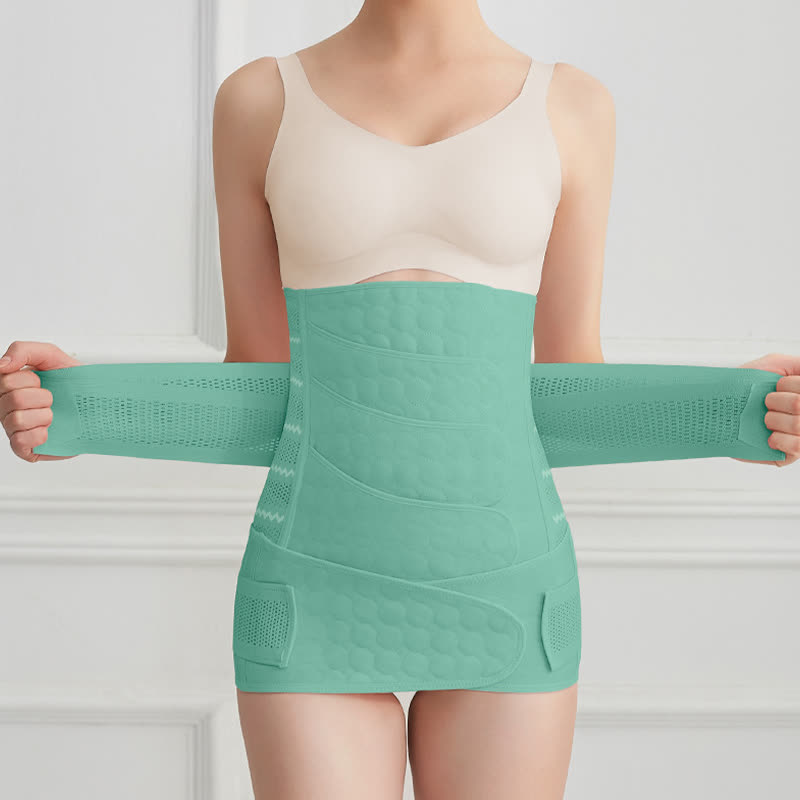 Solid Color Breathable Belly Belt Set - image 16