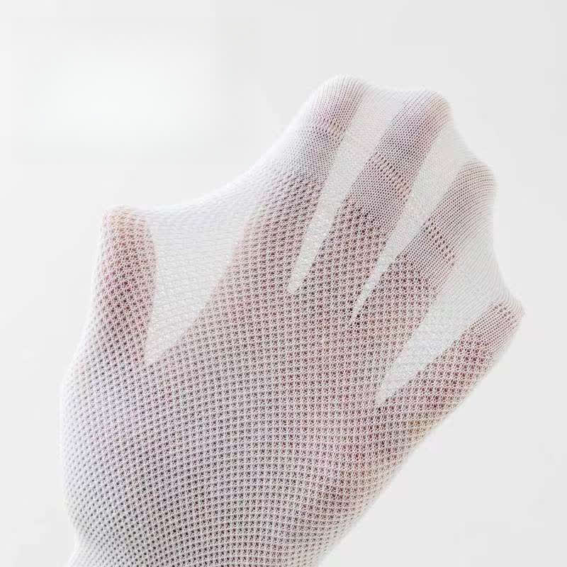 Thin Breathable Sweat-absorbent Mesh Cotton Ankle Socks(5 Pairs) - image 5
