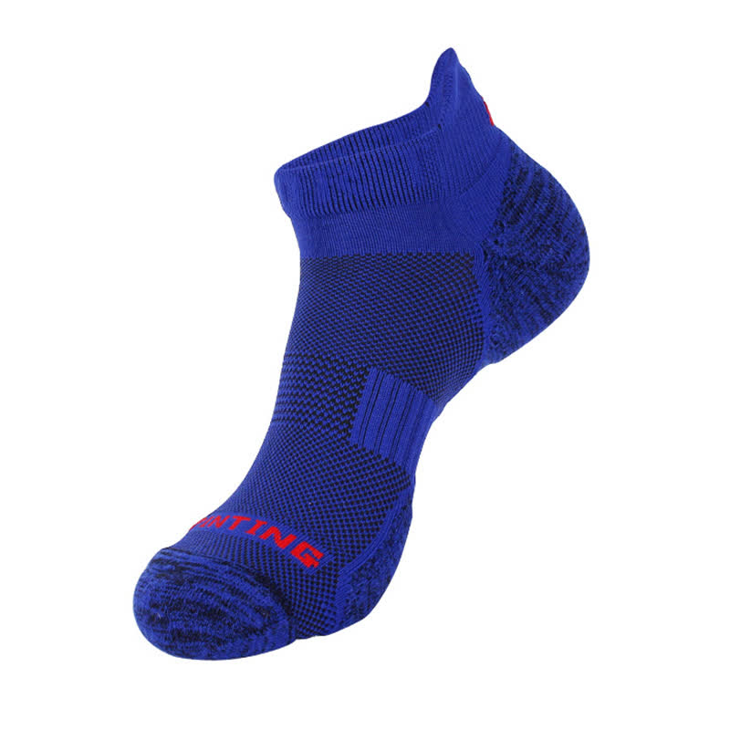 Cotton Sports Running Breathable  Ankle Compression Socks(3 Pairs) - Blue - EU40-44(US7-10) - image 6