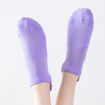 Solid Color Quick-drying Running Ankle Compression Socks(8 Pairs) - image 8