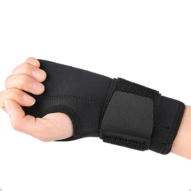 Adjustable Palm Wrap Compression Wrist Sleeve - image 4