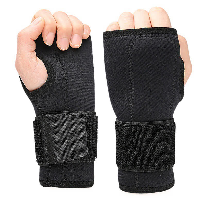 Adjustable Palm Wrap Compression Wrist Sleeve - image 2