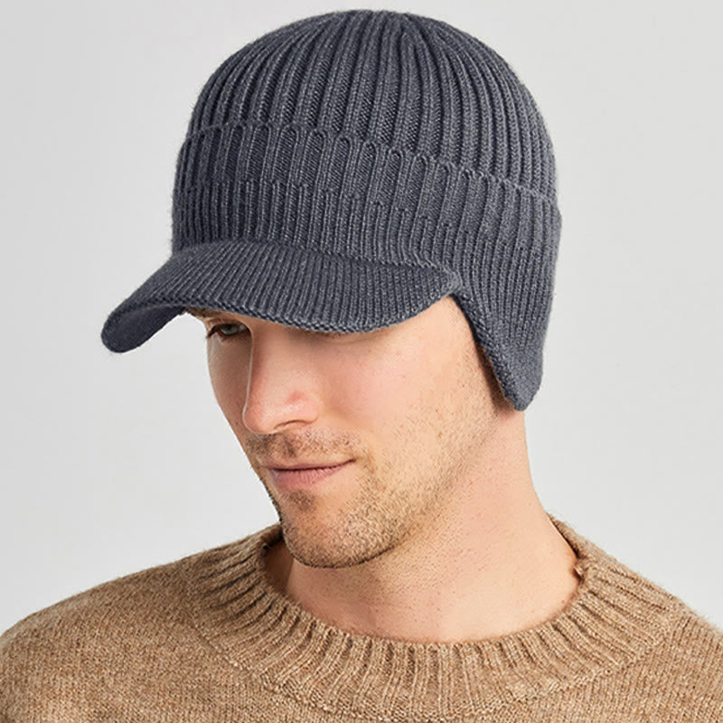 Warm Earflaps Beanie Hat Warmer - image 4