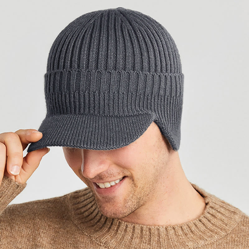 Warm Earflaps Beanie Hat Warmer - image 2