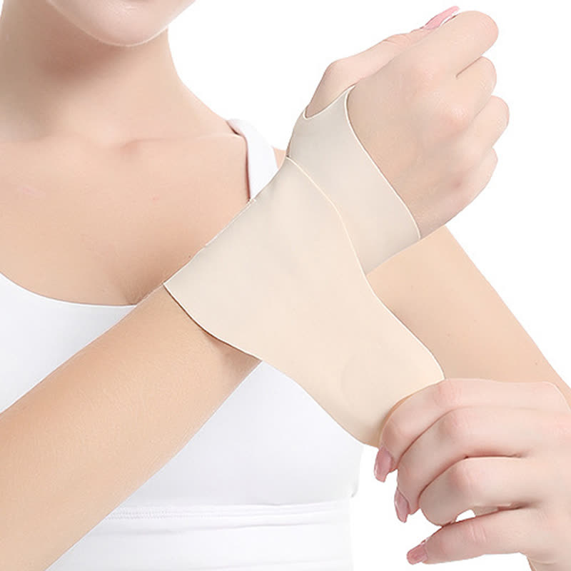 Badminton Tennis Sports Compression Wrist Sleeve - image 0