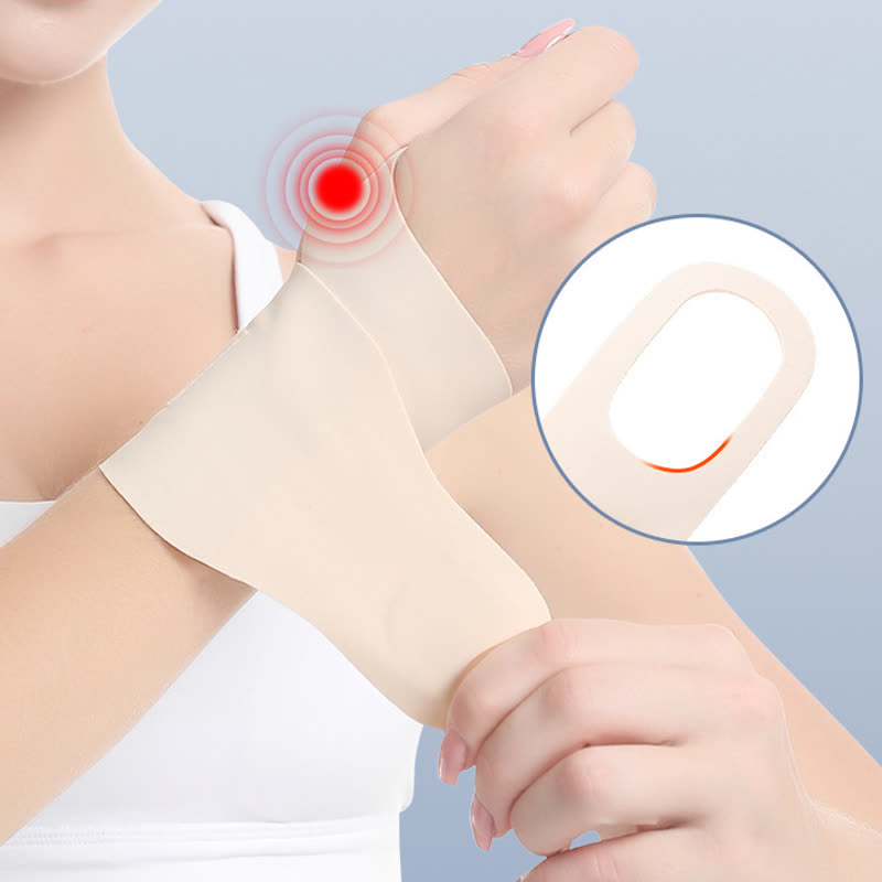 Badminton Tennis Sports Compression Wrist Sleeve - image 2
