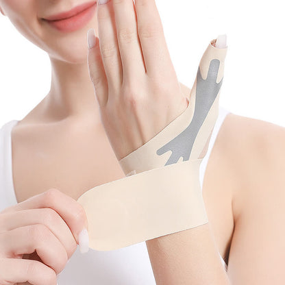 Wrap Compression Wrist Sleeves - Nude - One Size - image 2