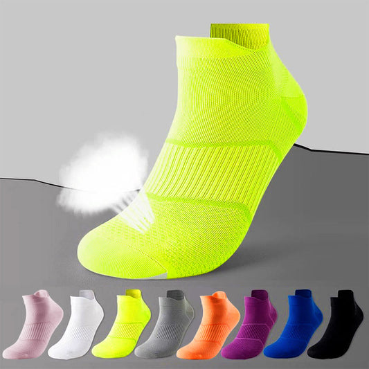 Plus Size Fitness Quick Dry Ankle Compression Socks(8 Pairs) - Multicolor - EU37-45(US4-11) - image 0