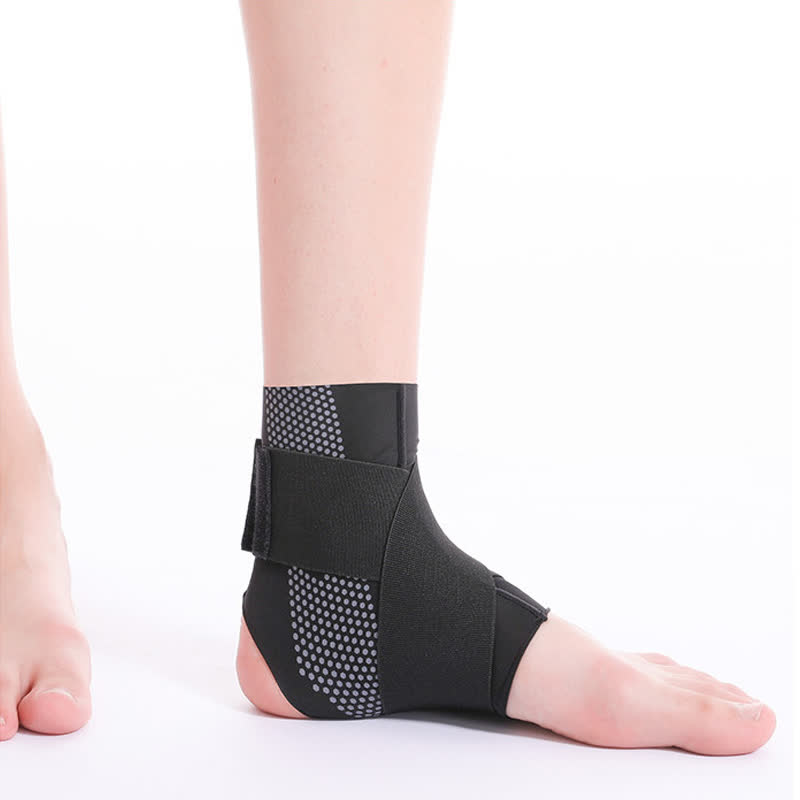 Wrap-around Compression Sports Ankle Braces - Black - XXL - image 3