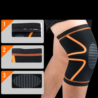 Compression Anti-collision Sports Knee Pads - image 3