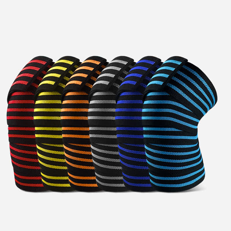 Elastic Wrap Adjustable Sports Knee Pads - image 2