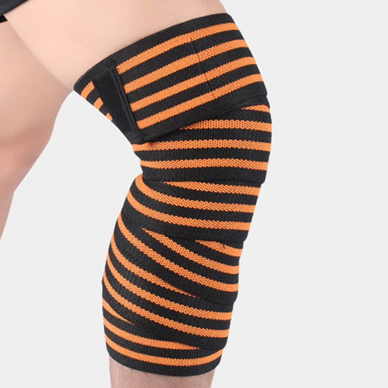 Elastic Wrap Adjustable Sports Knee Pads - image 8