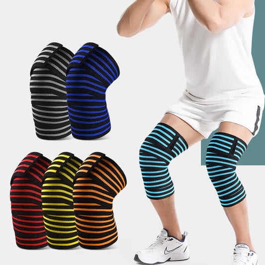 Elastic Wrap Adjustable Sports Knee Pads - image 0