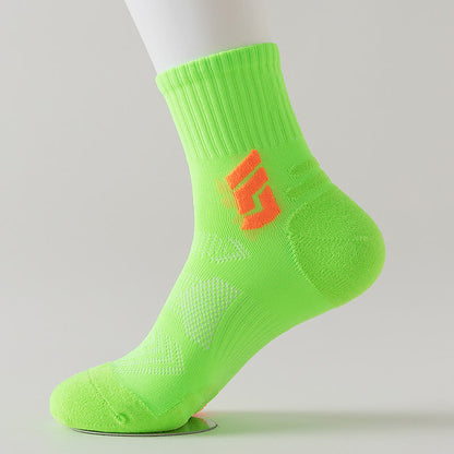 Arch Support Sports Ankle Compression Socks(5 Pairs) - Green - EU38-45(US5-11) - image 9