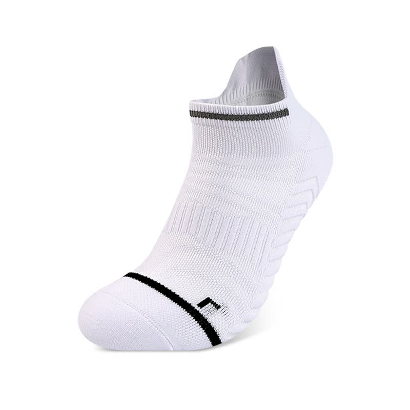Simple Quick-dry Running Ankle Compression Socks(8 Pairs) - White - EU40-45(US7-11) - image 7