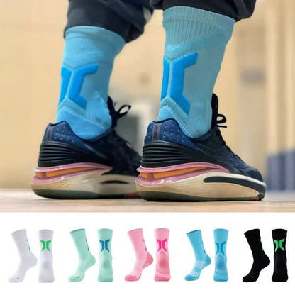 Breathable Sports Quarter Compression Socks(5 Pairs) - Multicolor - EU40-45(US7-11) - image 0