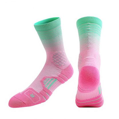 Gradient Sports Quarter Compression Socks(7 Pairs) - Pink - EU37-45(US4-11) - image 3