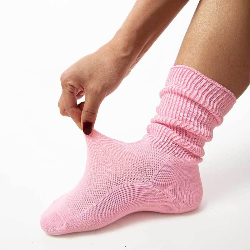 Mesh Breathable Knee-high Socks - image 7
