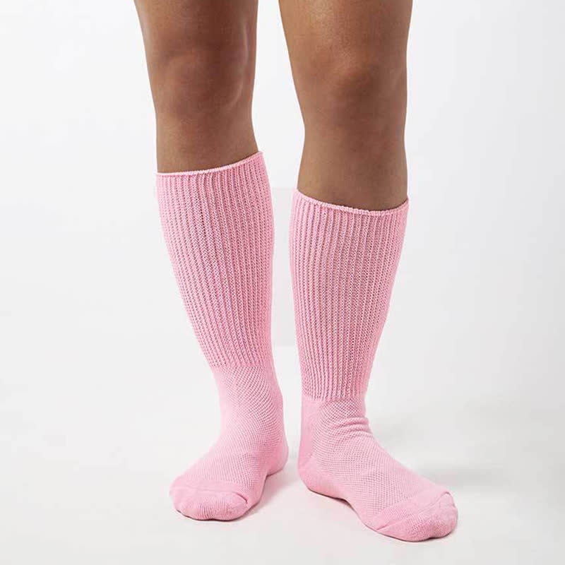 Mesh Breathable Knee-high Socks - image 0