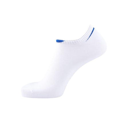 Thin Mesh No-show Socks(5 Pairs) - White - EU43-50(US9-15) - image 3