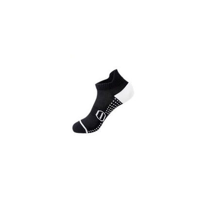 Graphics Print Cotton Sports  Ankle Compression Socks(6 Pairs) - Black - EU39-44(US6-10) - image 9