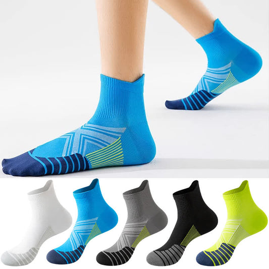 Quick-drying Thin Running Ankle Compression Socks(5 Pairs) - image 0